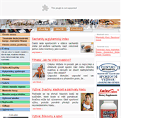 Tablet Screenshot of fitnesscentra.cz